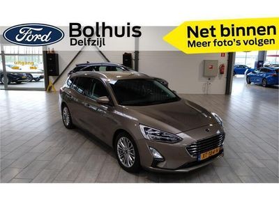 tweedehands Ford Focus Wagon 1.5 EcoBoost Titanium | Trekhaak | Winter Pack | Camera | Adapt. cruise |