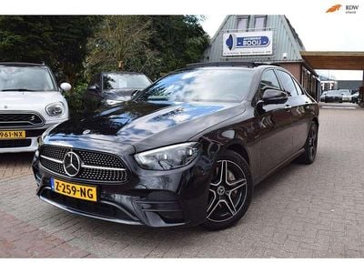 Occasion Mercedes E300 AMG line 320 PK (235 kW) 2021 Zwart Sedan