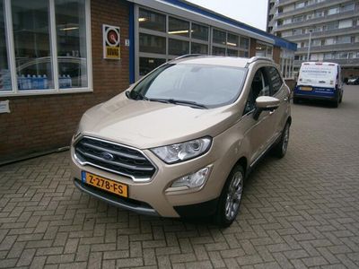 tweedehands Ford Ecosport 1.0 EB Titanium Nav. camera, clim.contr.,halfleder