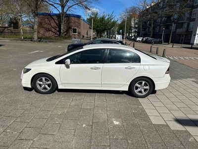 tweedehands Honda Civic 1.3 IMA Hybrid Elegance Leder White Metallic