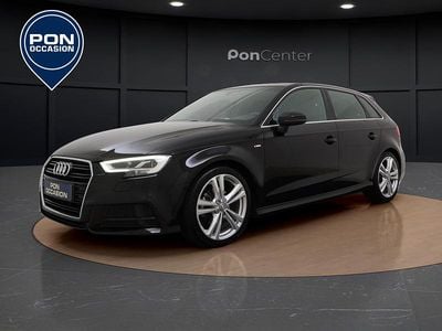 Occasion Audi A3 Sportback S-Line 116 PK (85 kW) 2019 Zwart Hatchback