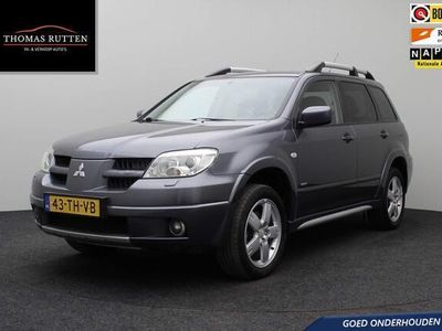 tweedehands Mitsubishi Outlander SPORT 2.4 Invite Scott 4WD 2006 NAP | Airco | Nieuwe APK | Trekhaak | Elektrische ramen + spiegels | Cruise control