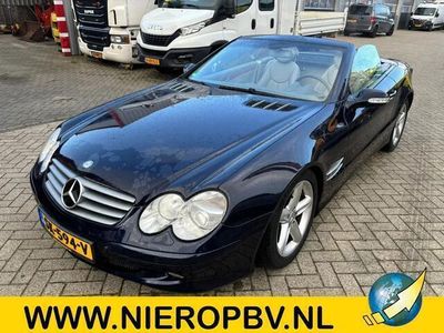 Blauw Occasion 2002 Mercedes SL500 Cabriolet | € 12.750