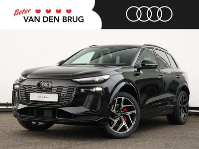 Zwart Nieuw 2026 Audi Q6 e-tron S-Line SUV | € 72.245 (Duur)