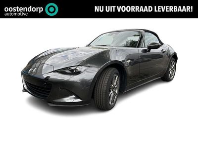 Machine grey grijs Gebruikt 2024 Mazda MX5 Exclusive-Line Cabriolet | € 45.585