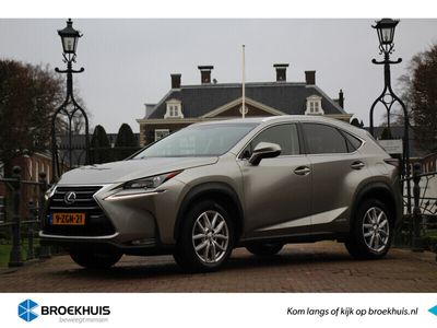 tweedehands Lexus NX300h AWD BUSINESS LINE PRO | NL-AUTO! | LEDER | NAVI | CAMERA | CLIMA | STOELVERWARMING | CRUISE | PARK SENS V+A | LED | 18' LM. VELGEN