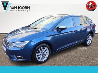 Occasion Seat Leon ST CONNECT 150 PK (110 kW) 2015 Blauw Stationwagen