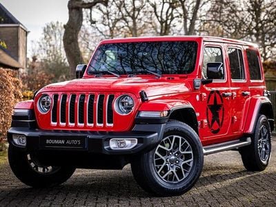 Occasion Jeep Wrangler Unlimited Overland 381 PK (280 kW) 2021 Rood SUV