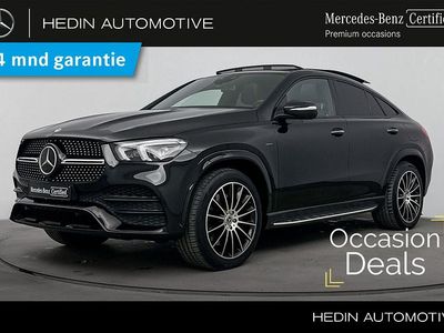 Zwart Occasion 2021 Mercedes GLE350 AMG line Coupé | € 66.900 (Iets duurder)