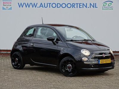 Zwart Gebruikt 2015 Fiat 500 Lounge Hatchback | € 7.450 (Eerlijke prijs)