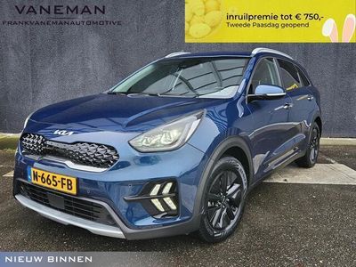 tweedehands Kia Niro 1.6 GDi Hybrid ExecutiveLine Automaat | Schuif-/Kanteldak | Leder | JBL | Camera | Navi | Stuur-/Stoelverwarming | Clima | Key-Less | 16" Velgen | PDC | Cruise | LED |