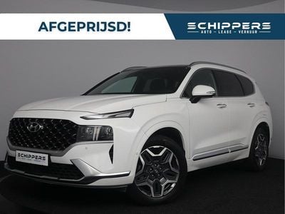 Wit (metallic) Occasion 2023 Hyundai Santa Fe Premium SUV | € 42.900 (Eerlijke prijs)