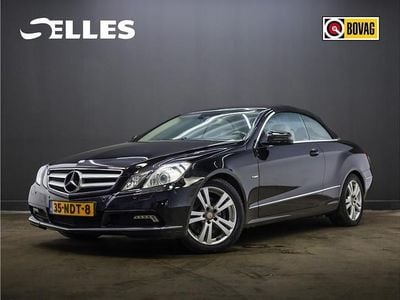 Zwart, metallic lak Gebruikt 2010 Mercedes E350 Elegance Cabriolet | € 8.950 (Goede deal)