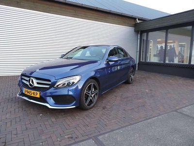Blauw Occasion 2018 Mercedes C350e Business Sedan | € 20.900