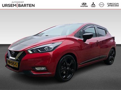 Occasion Nissan Micra Tekna 90 PK (66 kW) 2017 Rood Hatchback
