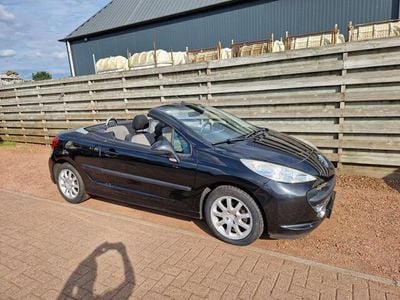 Zwart Gebruikt 2008 Peugeot 207 CC Cabriolet | € 3.950 (Duur)