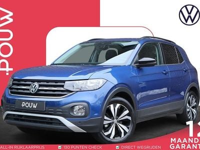 Blauw (metallic) Occasion 2020 VW T-Cross Life SUV | € 21.900 (Goede deal)