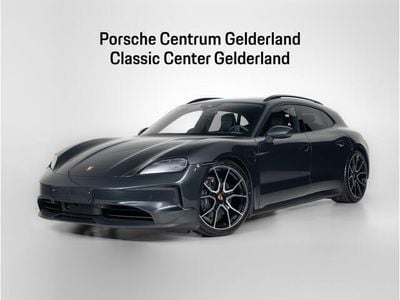Occasion Porsche Taycan Sport Turismo 320 kW (436 PK) 2024 Vulkaangrijs metallic Sedan