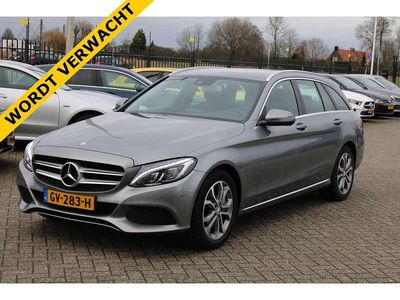 Grijs Occasion 2015 Mercedes C350e Avantgarde Stationwagen | € 15.900 (Eerlijke prijs)