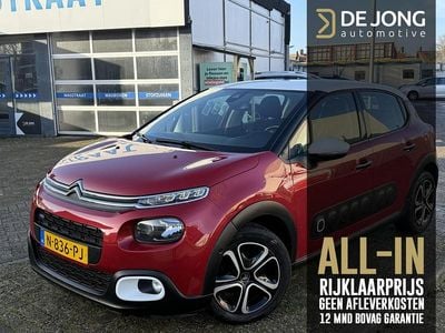 Rood Gebruikt 2017 Citroën C3 PureTech Hatchback | € 10.750 (Eerlijke prijs)