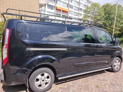 Zwart (metallic) Occasion 2016 Ford Transit Custom | € 9.500 (Super prijs)