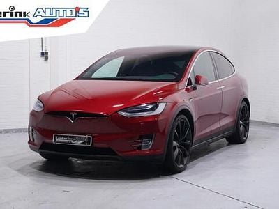 Rood Gebruikt 2020 Tesla Model X SUV | € 33.850 (Iets duurder)