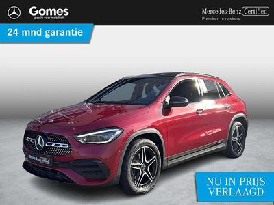 Rood Occasion 2022 Mercedes GLA250 AMG line SUV | € 38.950 (Eerlijke prijs)