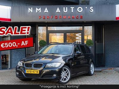 Zwart Occasion 2009 BMW 318 Stationwagen | € 7.250 (Duur)