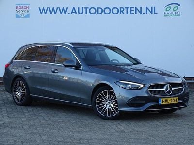 Occasion Mercedes C180 AMG line 170 PK (125 kW) 2023 Grijs Stationwagen