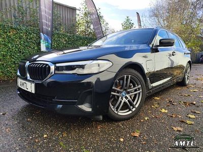 Zwart Gebruikt 2021 BMW 530e Sport Line Stationwagen | € 33.900 (Duur)