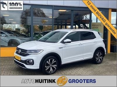 Wit Gebruikt 2019 VW T-Cross R-line SUV | € 21.990 (Eerlijke prijs)