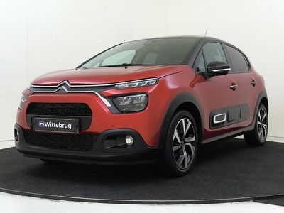 Rood Occasion 2021 Citroën C3 PureTech Hatchback | € 12.925 (Eerlijke prijs)