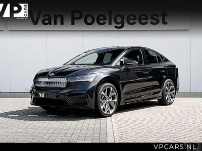 Zwart Gebruikt 2023 Skoda Enyaq iV RS SUV | € 39.900