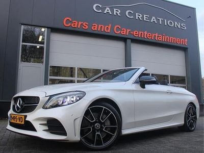 Occasion Mercedes C300 AMG Line Premium Plus 259 PK (190 kW) 2019 Wit (metallic) Cabriolet