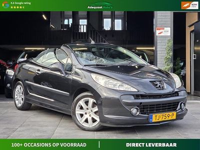 Zwart Gebruikt 2007 Peugeot 207 CC Cabriolet | € 2.994 (Eerlijke prijs)