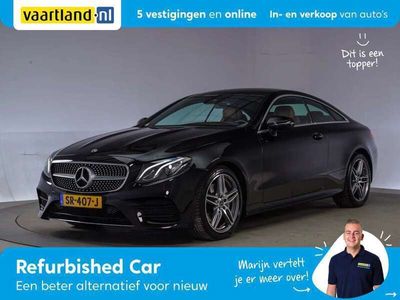 tweedehands Mercedes E200 Business AMG [ LED Navi Parkeersensoren Cruise ]