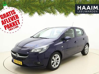 Zwart Gebruikt 2015 Opel Corsa Edition Hatchback | € 9.950 (Eerlijke prijs)