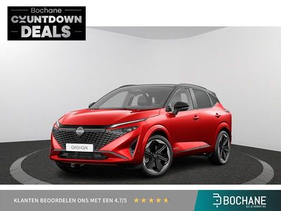 Two tone fuji sunset red / dak carbon black (rood metallic) Nieuw 2025 Nissan Qashqai SUV | € 44.740 (Eerlijke prijs)