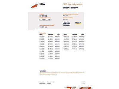 Occasion Saab 9-3 Cabriolet Aero 250 PK (183 kW) 2007 Blauw Cabriolet