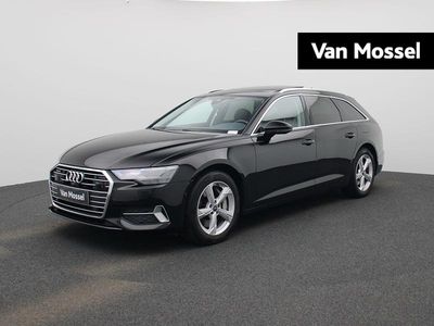 Zwart Gebruikt 2023 Audi A6 Sport Stationwagen | € 31.900
