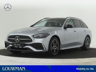 tweedehands Mercedes E300 C-KLASSE EstateAMG Line | Nightpakket | Memorypakket | KEYLESS GO-comfortpakket | Verwarmde stoelen vooraan | USB-pakket | Parkeerpakket met 360°-camera | EASY PACK achterklep | DIGITAL LIGHT |