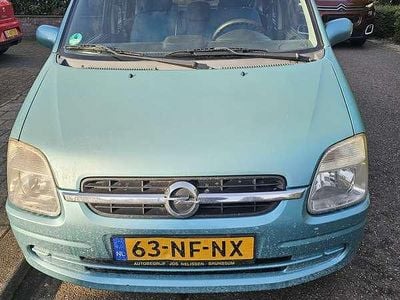 Blauw Occasion 2003 Opel Agila Color Edition MPV | € 750 (Eerlijke prijs)