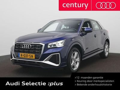 Blauw, metallic lak Occasion 2022 Audi Q2 S-Line SUV | € 28.850 (Eerlijke prijs)