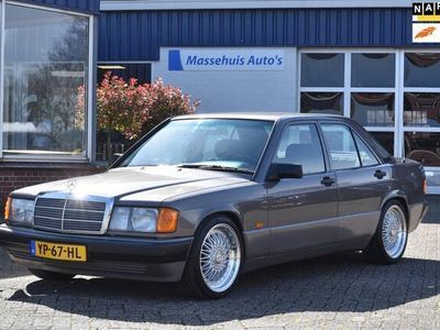 tweedehands Mercedes 190 1.8 E Basic 177dkm 17" BBS 3e eig. Youngtimer Trekhaak 1500kg NL-auto Unieke auto Nwe APK