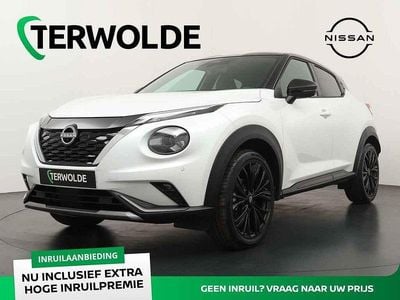 Nieuw Nissan Juke 143 PK (105 kW) 2025 Two tone pearl white premium metallic/dak car SUV
