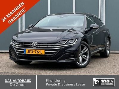 Zwart Gebruikt 2022 VW Arteon R-line Stationwagen | € 29.795 (Super prijs)