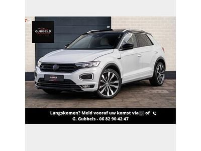 Wit (metallic) Occasion 2019 VW T-Roc R-line SUV | € 24.999 (Eerlijke prijs)