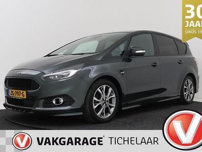 Groen (metallic) Occasion 2018 Ford S-MAX ST-Line MPV | € 23.899 (Duur)