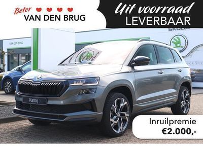 tweedehands Skoda Karoq 1.5 TSI ACT 150pk Sportline Business | Adaptieve c