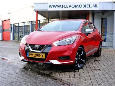 Occasion Nissan Micra Acenta 71 PK (52 kW) 2017 Rood (metallic) Hatchback